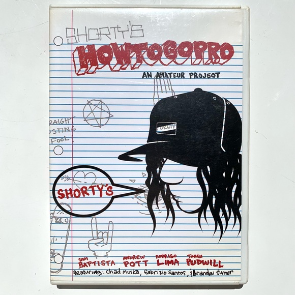 Shorty’s Other - Shorty’s Skateboards How To Go Pro DVD Sammy Baptista Skate Skateboarding Sports